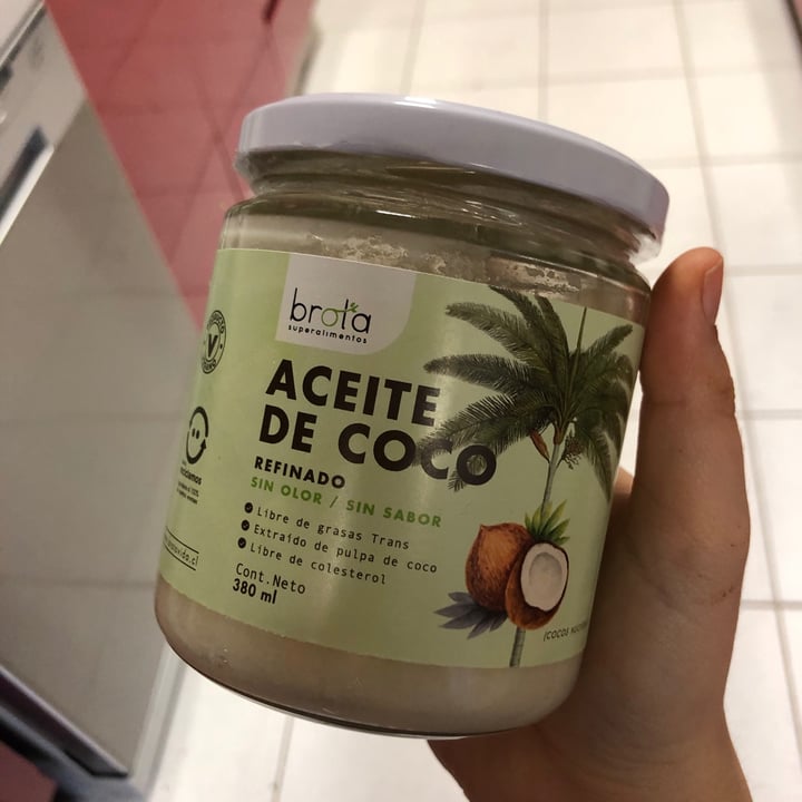 photo of Brota Aceite de Coco shared by @betarraguita on  07 Oct 2020 - review