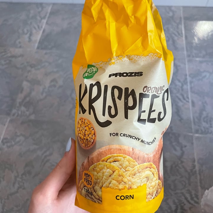 photo of Prozis Krispees corn shared by @allveg44 on  16 Apr 2022 - review