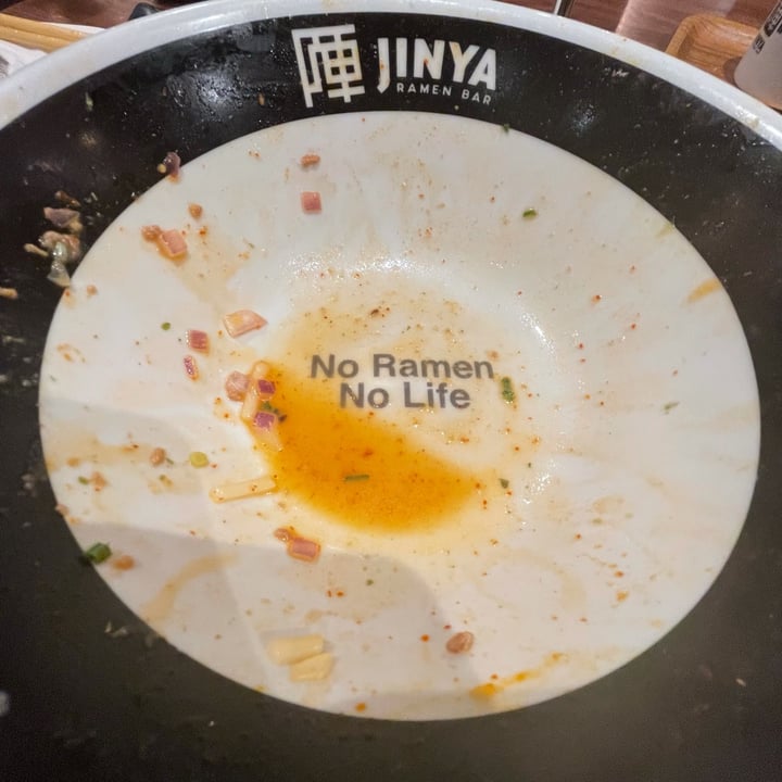 photo of JINYA Ramen Bar - Victory Park Spicy Creamy Vegan Ramen shared by @vivalaviolet on  25 Oct 2021 - review