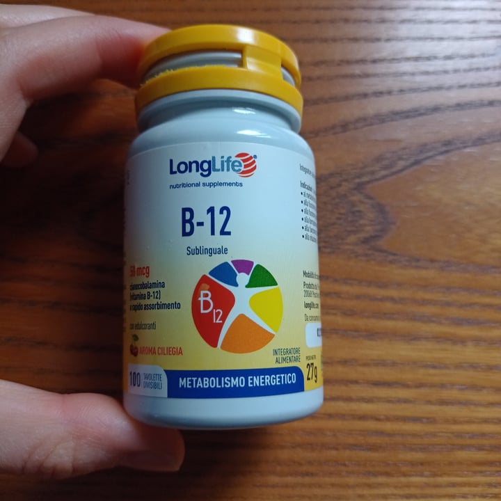 photo of Longlife B-12 50 mcg shared by @martinabe on  02 Apr 2022 - review