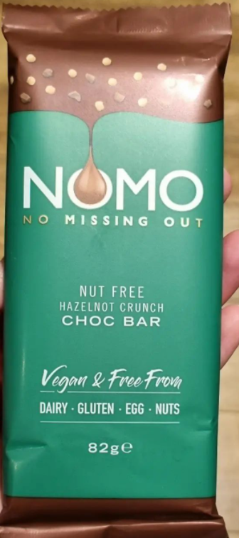 photo of NOMO Hazelnot Crunch Chocolate Large Bars shared by @gordonramsay on  27 Mar 2022 - review