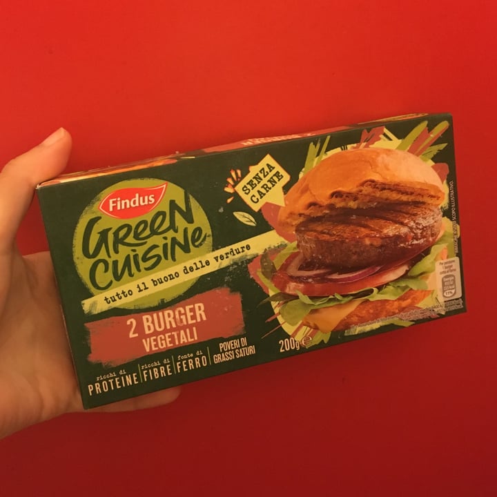 photo of Findus 2 Burger Vegetali shared by @mariacossu on  07 Mar 2022 - review