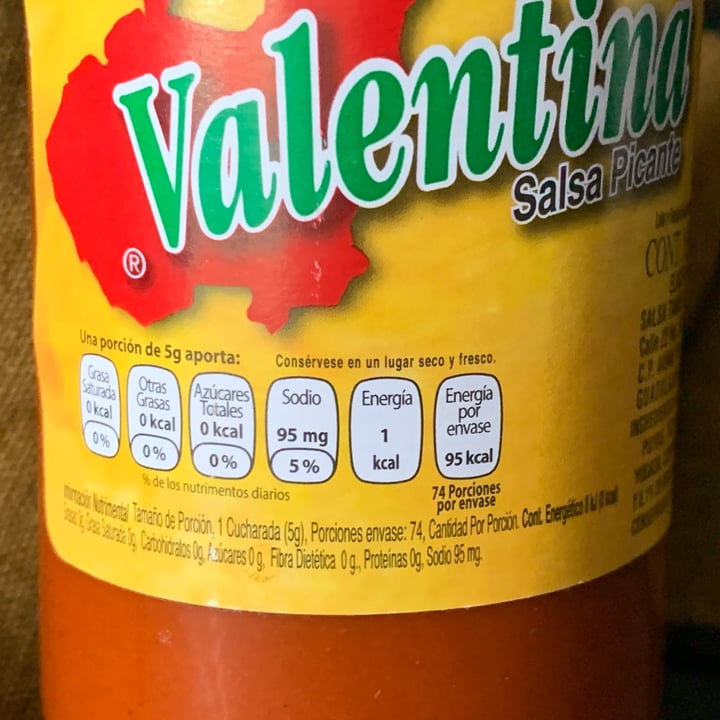 photo of Valentina Salsa Valentina shared by @naivoncake on  01 Oct 2020 - review