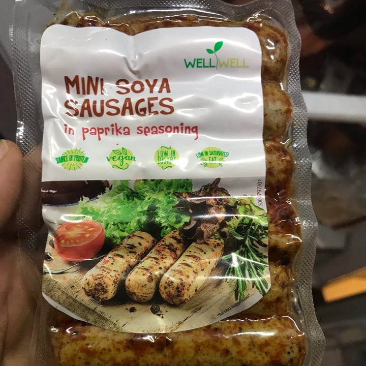 photo of Wellwell Mini soya sausages shared by @blaise on  20 Jan 2021 - review