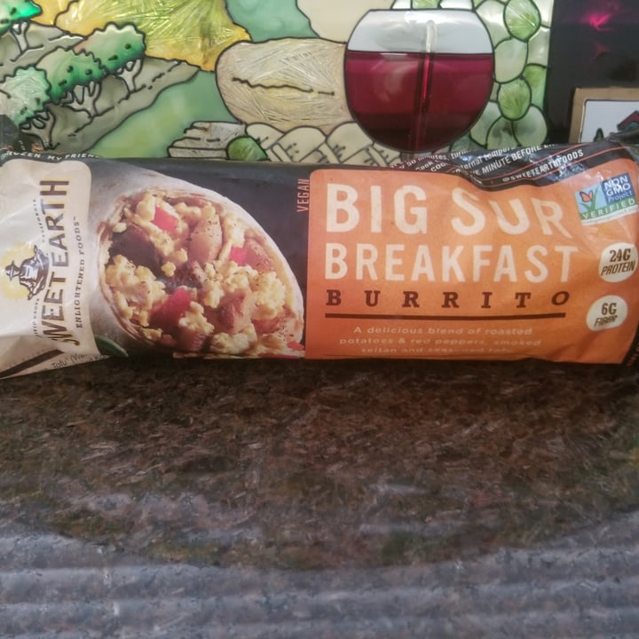 review photo of Sweet Earth Big Sur Breakfast Burrito shared by @veganfoodie01 on 23 Sep 2020 - review