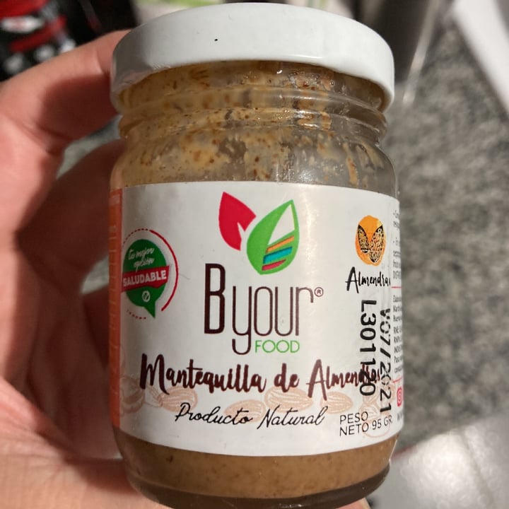 photo of Byourfood Mantequilla de almendras shared by @berevigna on  04 Aug 2021 - review