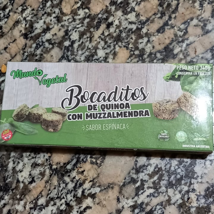 photo of Mundo Vegetal Bocaditos de espinaca con muzzalmendra shared by @marianaespinosa on  25 Jun 2022 - review