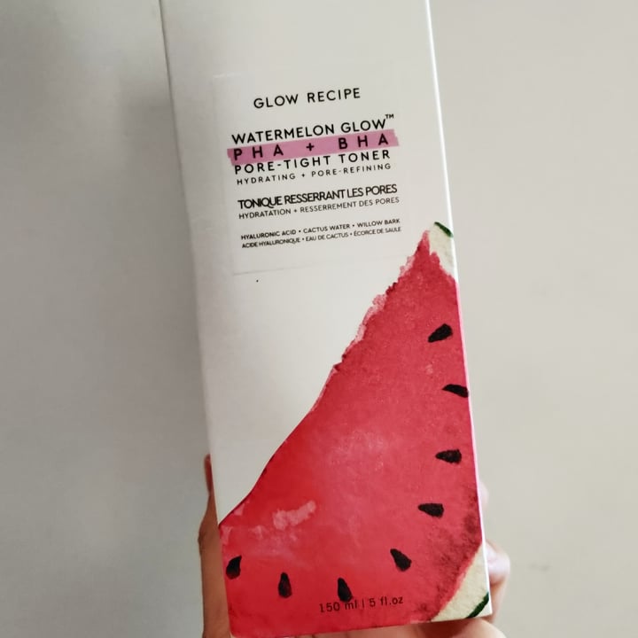 photo of Glow recipe Watermelon glow PHA + BHA Pore-Tight Toner shared by @fourdollars on  20 Feb 2021 - review