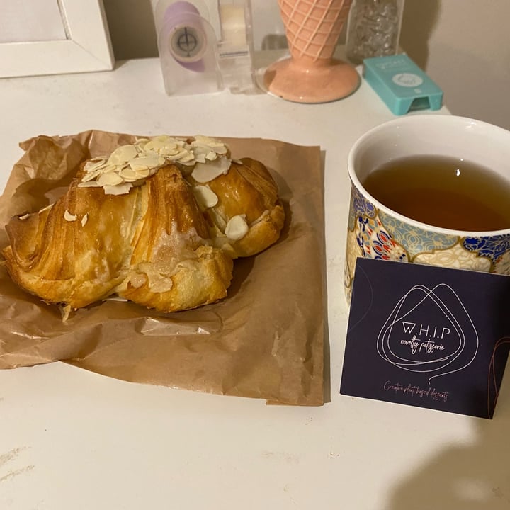 photo of W.H.I.P Vegan Almond Croissant shared by @plantbasedlover on  14 May 2022 - review