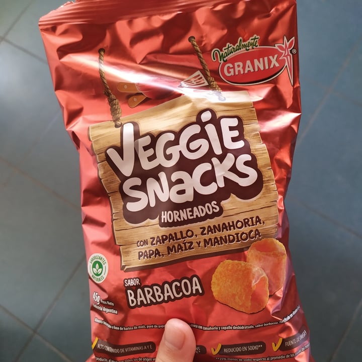 photo of Granix Veggie Snacks Sabor Barbacoa shared by @joaquin14 on  05 Jan 2022 - review