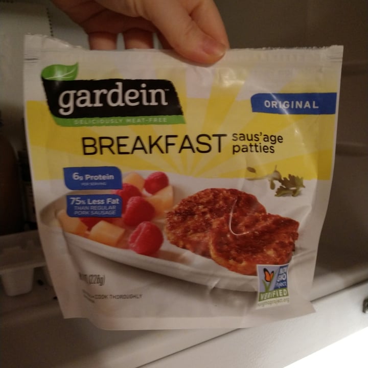 photo of Gardein Breakfast Saus’age Patties Original shared by @jweaver on  29 Apr 2020 - review
