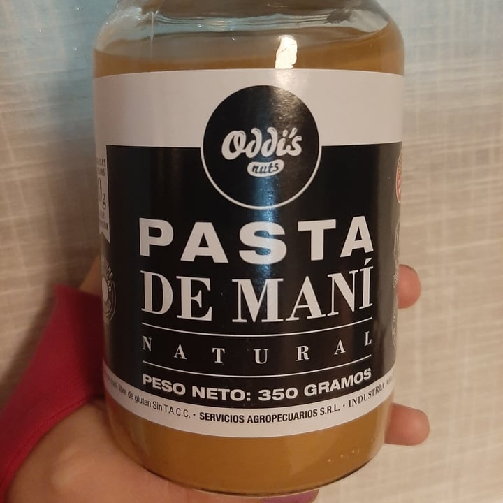 photo of Oddi’s nuts Pasta De Maní shared by @kiti on  04 Sep 2022 - review
