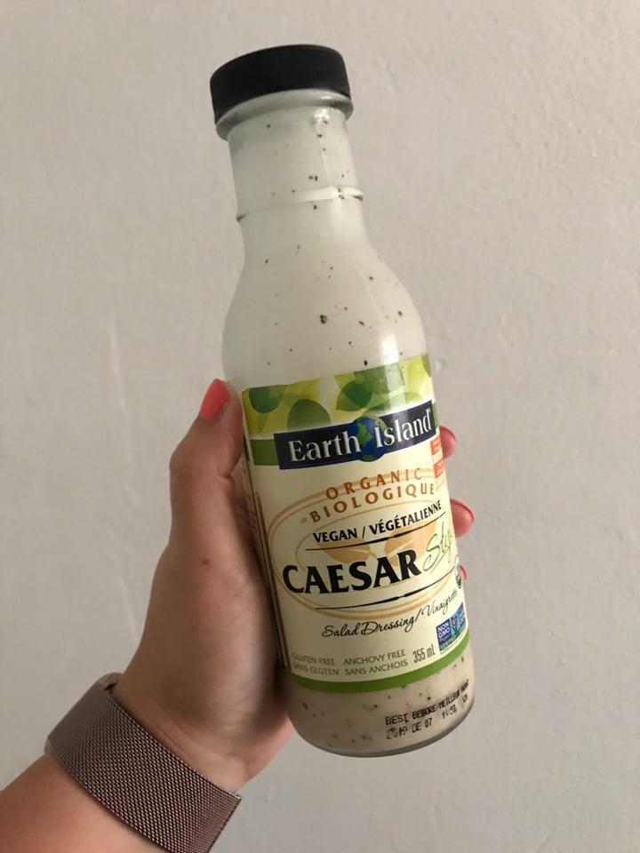 photo of Earth Island Caesar Style Salad Dressing shared by @seitanjunkie on  14 Aug 2019 - review