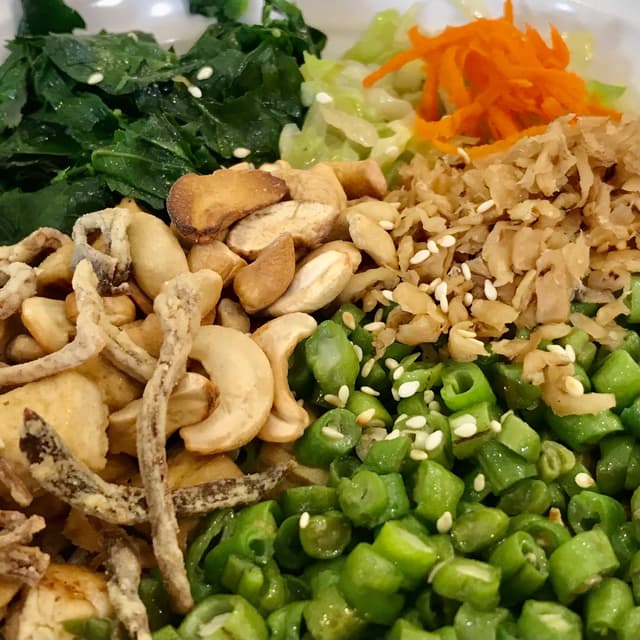 Photo of the dish “Thunder Tea Rice (Lei Cha)”