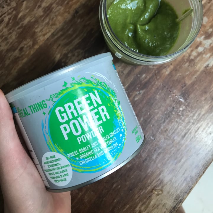 photo of The Real Thing Green powder shared by @jemmavdberg on  30 Jul 2020 - review