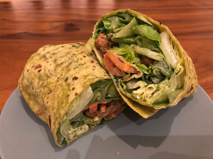 photo of The Roots Salad Bar Almost Caesar Wrap (Vegan) shared by @healthywithakriti on  13 Feb 2020 - review