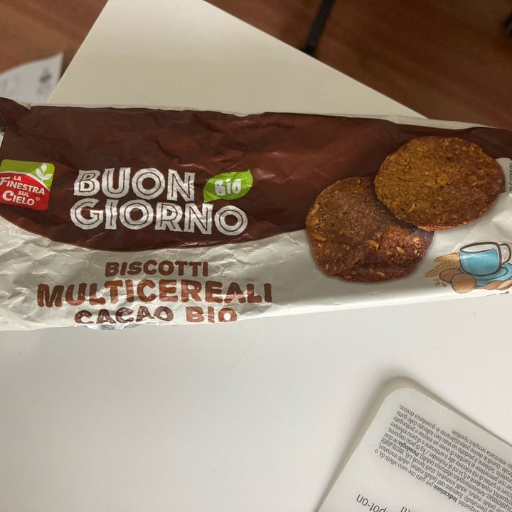 photo of La Finestra Sul Cielo Biscotti Multicereali Cacao Bio shared by @akela on  28 Oct 2022 - review