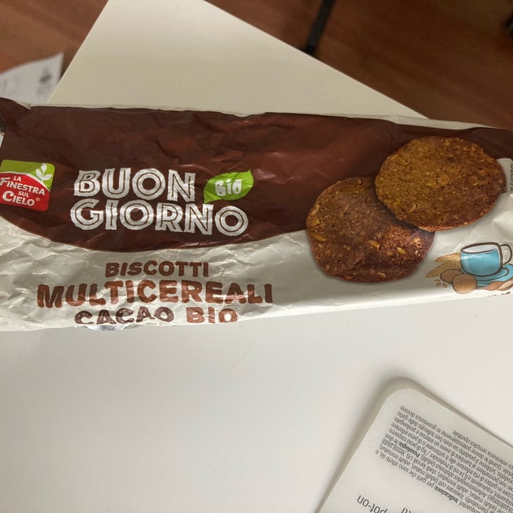 review photo of La Finestra Sul Cielo Biscotti Multicereali Cacao Bio shared by @akela on 28 Oct 2022 - review