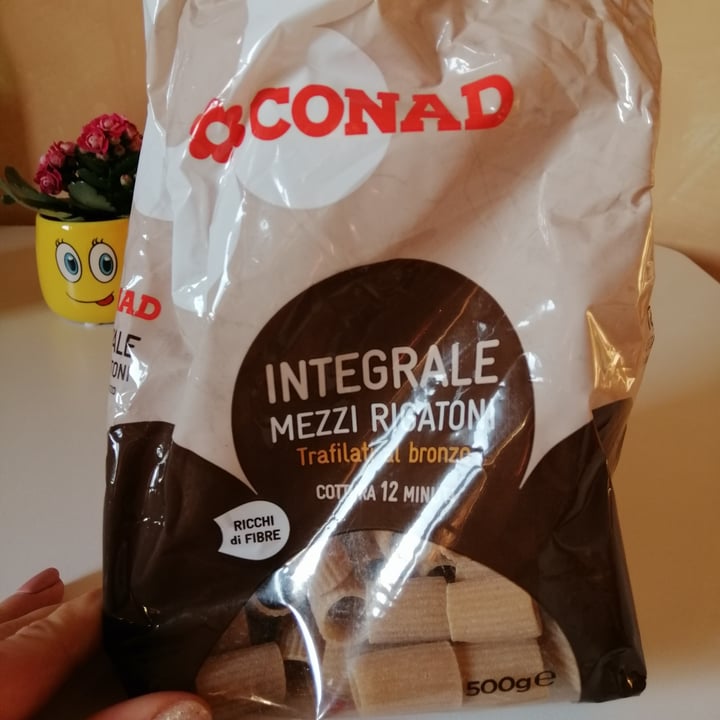 photo of Conad Mezzi rigatoni integrali trafilati al bronzo shared by @ariannagoldoni on  04 Apr 2022 - review