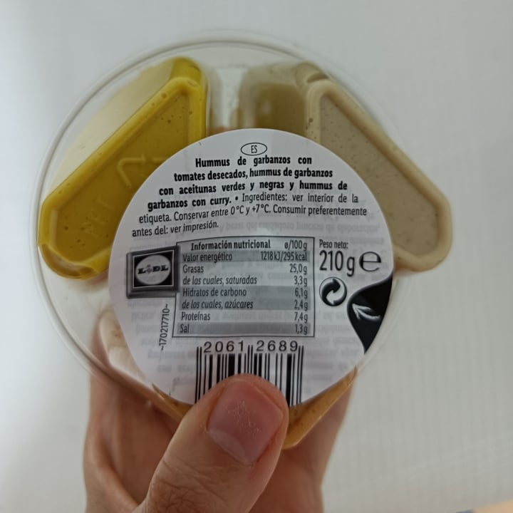 photo of Chef Select Trío de humus curry shared by @fermina on  19 Jun 2021 - review