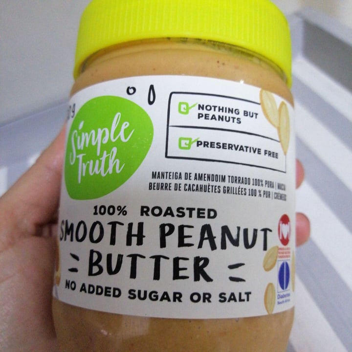 photo of Simple Truth Peanut Butter (Smooth) shared by @lillianjvv on  08 Dec 2019 - review
