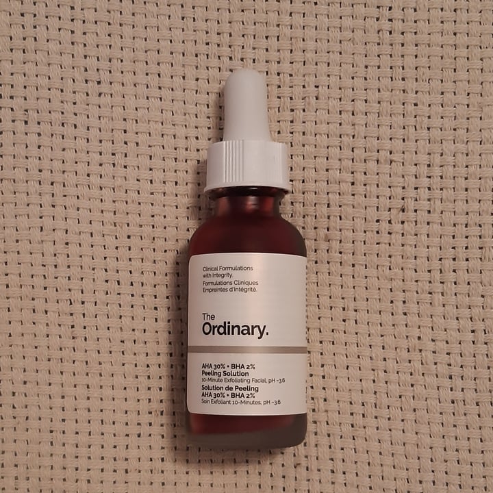 photo of The Ordinary AHA 30% + BHA 2% Peeling Solution shared by @whitelotto on  19 May 2022 - review