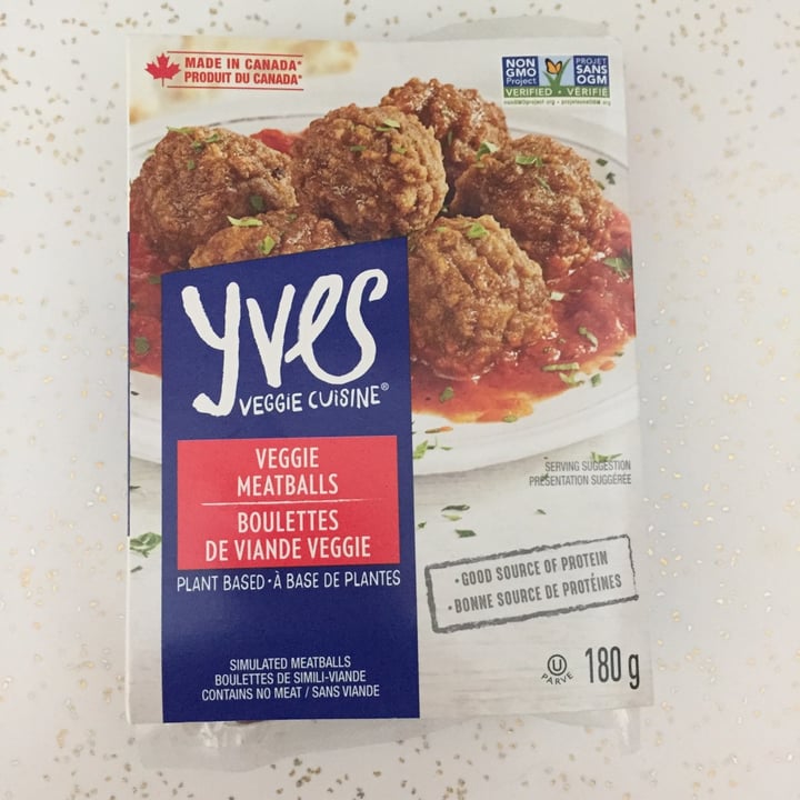 photo of Yves Veggie Cuisine Veggie Meatballs shared by @wernerartinger on  07 Mar 2021 - review