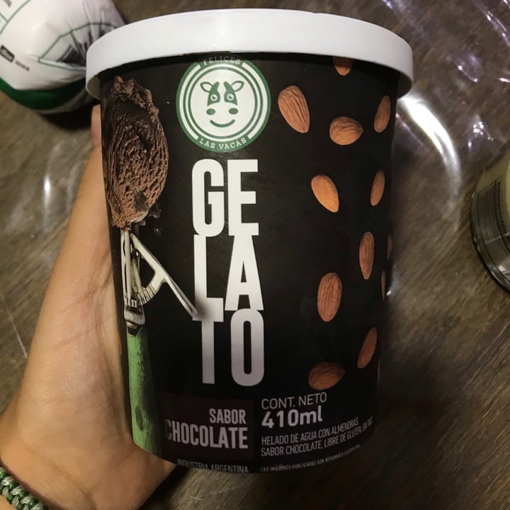 review photo of Felices Las Vacas Helado de Agua sabor Chocolate shared by @valencanosa on 02 May 2021 - review