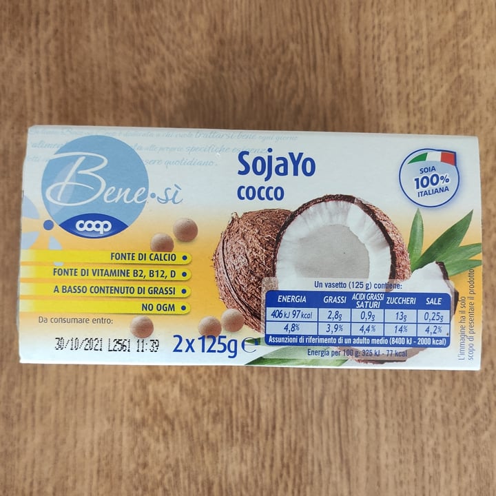 review photo of Bene.Si coop SojaYo Cocco shared by @cibobuono on 16 Oct 2021 - review