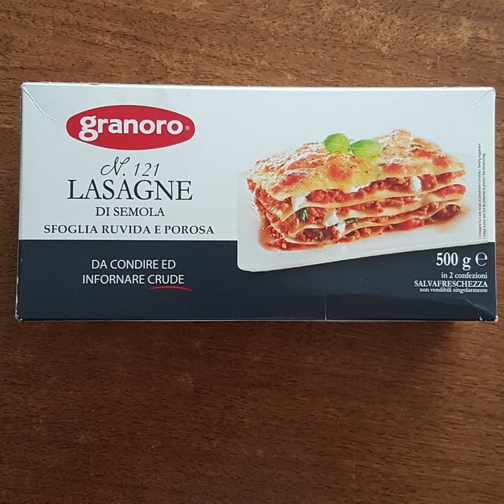 photo of Granoro Lasagne shared by @claudia83 on  15 Apr 2022 - review