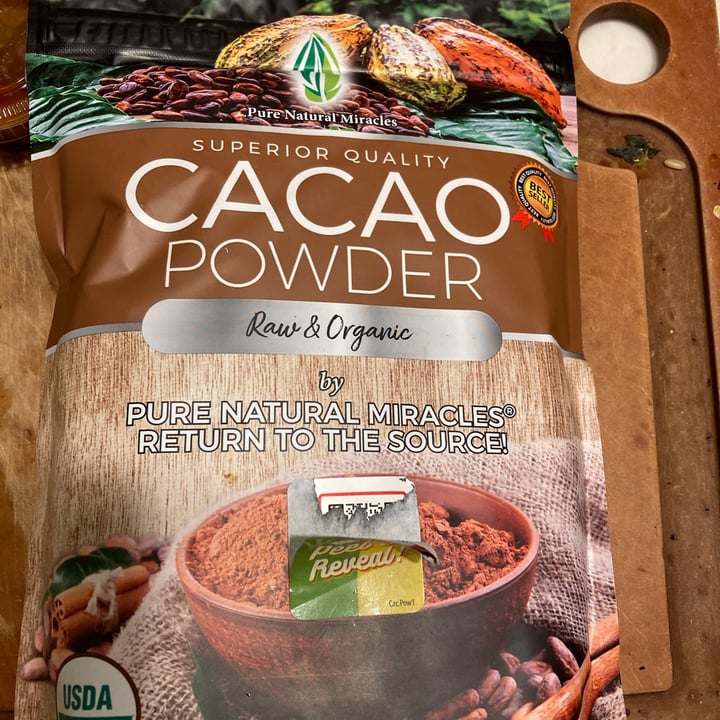 review photo of Pure Natural Miracles Raw organic cacao powder shared by @bengrunewald on 21 Dec 2021 - review