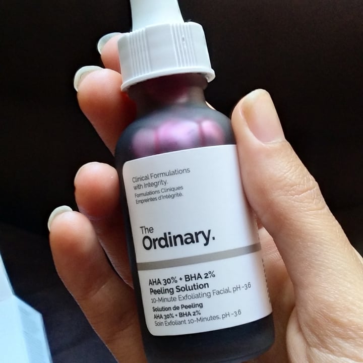 review photo of The Ordinary AHA 30% + BHA 2% Peeling Solution shared by @luciag on 26 Mar 2021 - review