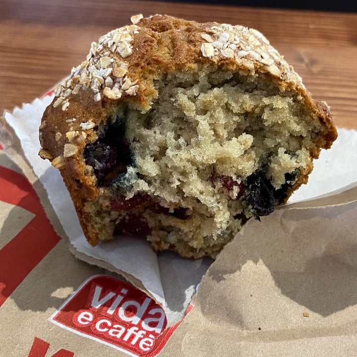 photo of vida e caffè Tygervalley Blueberry oat muffin shared by @luigif on  25 Nov 2020 - review