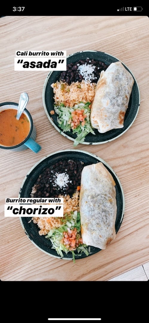 photo of Tacotarian California Burrito shared by @mananamariee on  23 Jan 2020 - review