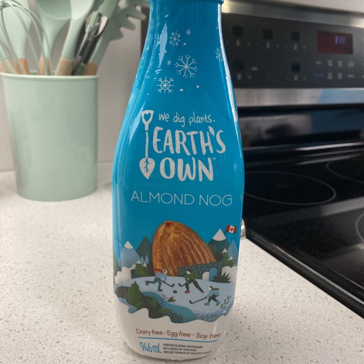 photo of Earth's Own  Almond nog shared by @amandasmee on  12 Feb 2021 - review
