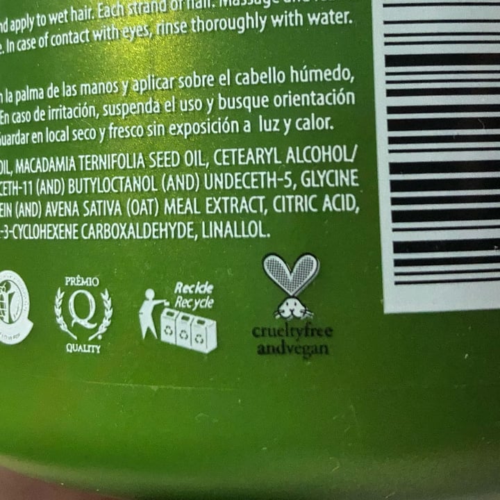 review photo of Inoar Argan Oil System Máscara De Hidratação shared by @lyra-belacque on 09 May 2022 - review