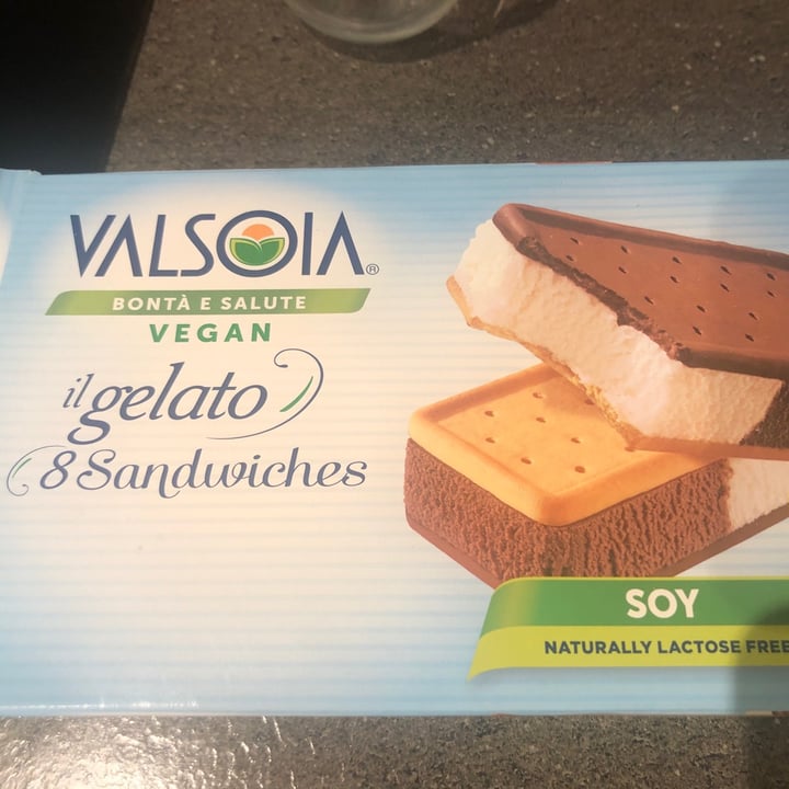 photo of Valsoia Soya Ice Cream Sandwiches shared by @makenabeach on  14 Sep 2020 - review