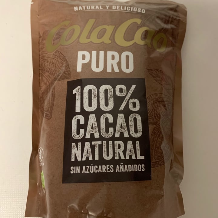 photo of ColaCao Cacao natural shared by @noeliaperez on  29 Sep 2020 - review