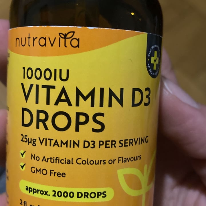 photo of Nutravita Vitamin d3 drops shared by @leandradg on  27 Mar 2022 - review
