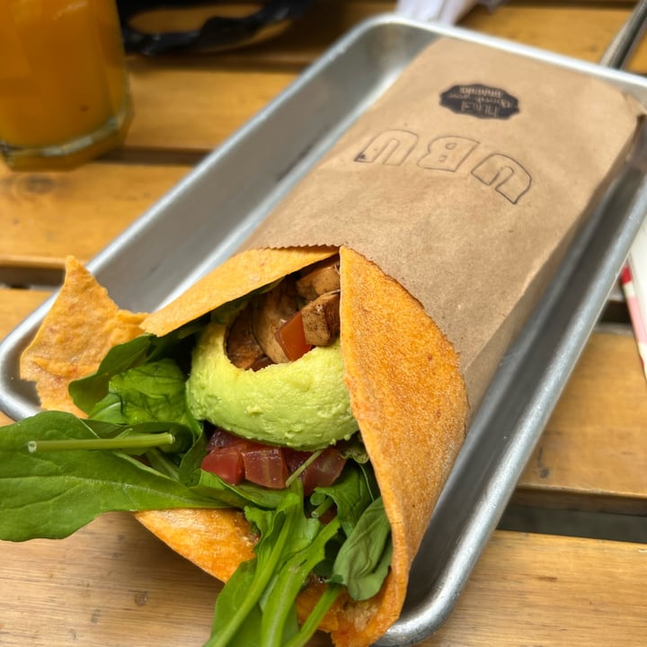 photo of UBU Café Wrap Vegan shared by @josegalli on  20 Sep 2022 - review