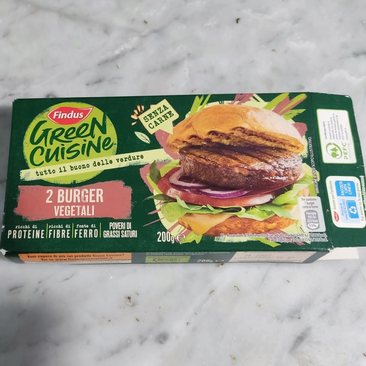photo of Findus Burger Vegetali shared by @napolitanor on  14 Nov 2022 - review