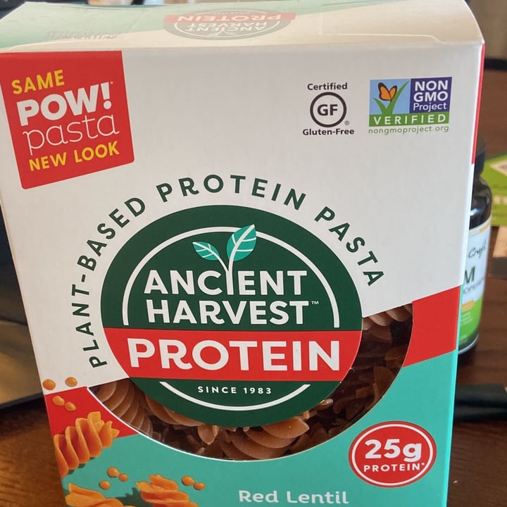 review photo of Ancient Harvest Red Lentil Rotini shared by @pintocarolineluc on 23 Sep 2022 - review