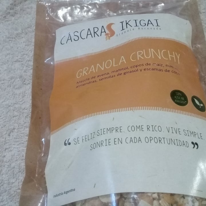 photo of cascaras ikigai Granola Crunchy shared by @juti12 on  30 Jun 2022 - review