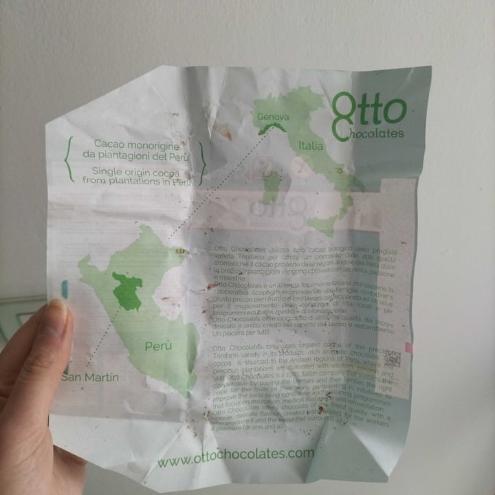 review photo of Otto chocolates Cioccolato Fondente Senza Zucchero shared by @ambr on 29 Mar 2022 - review