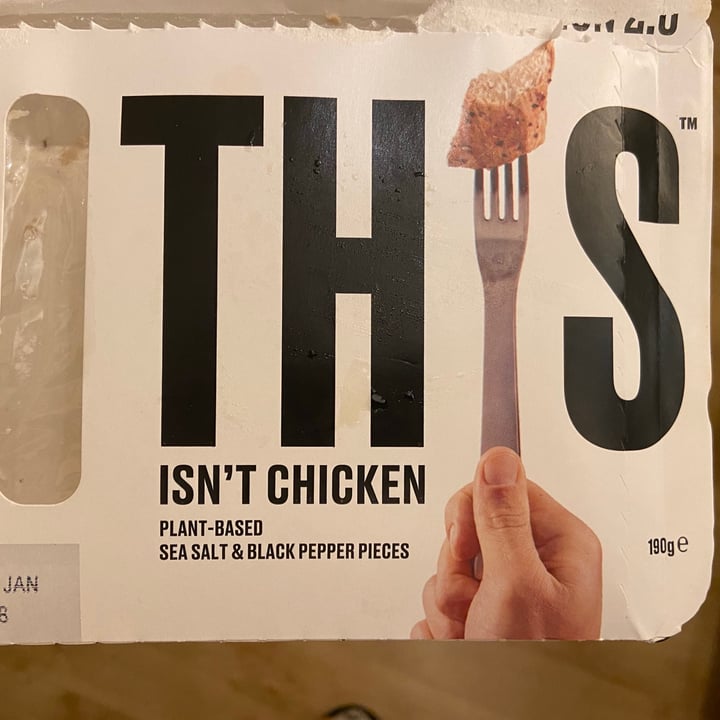 photo of THIS This isn't Chicken Plant-Based Sea Salt and Black Pepper Pieces shared by @elizabethmullaney on  30 Jan 2021 - review