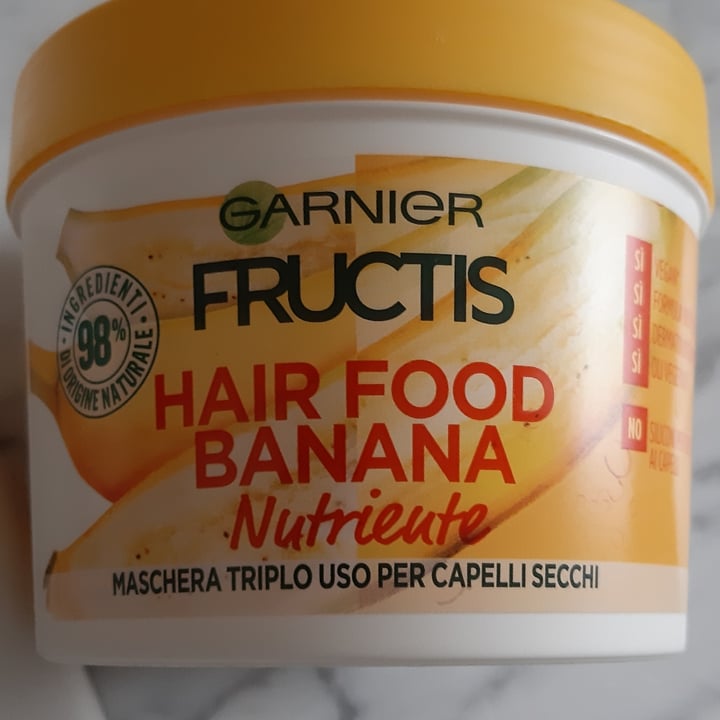 review photo of Garnier Hair Food Banana maschera shared by @silzo on 21 Apr 2022 - review