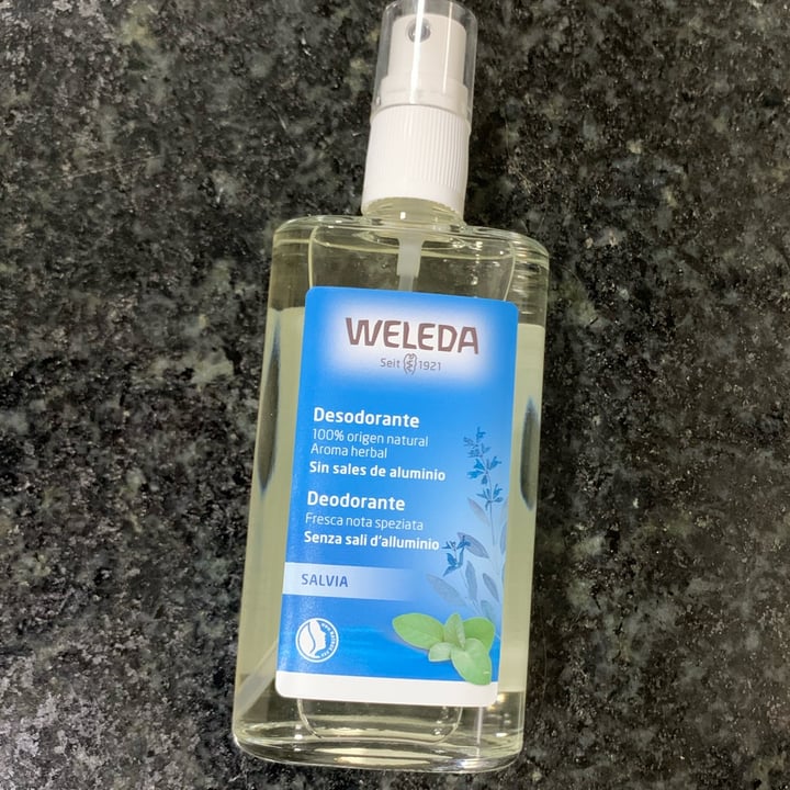 photo of Weleda Desodorante Salvia shared by @isalou on  20 Apr 2022 - review
