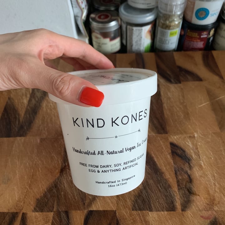 photo of Kind Kones Charcoal Vanilla shared by @toastykakes on  30 Oct 2020 - review