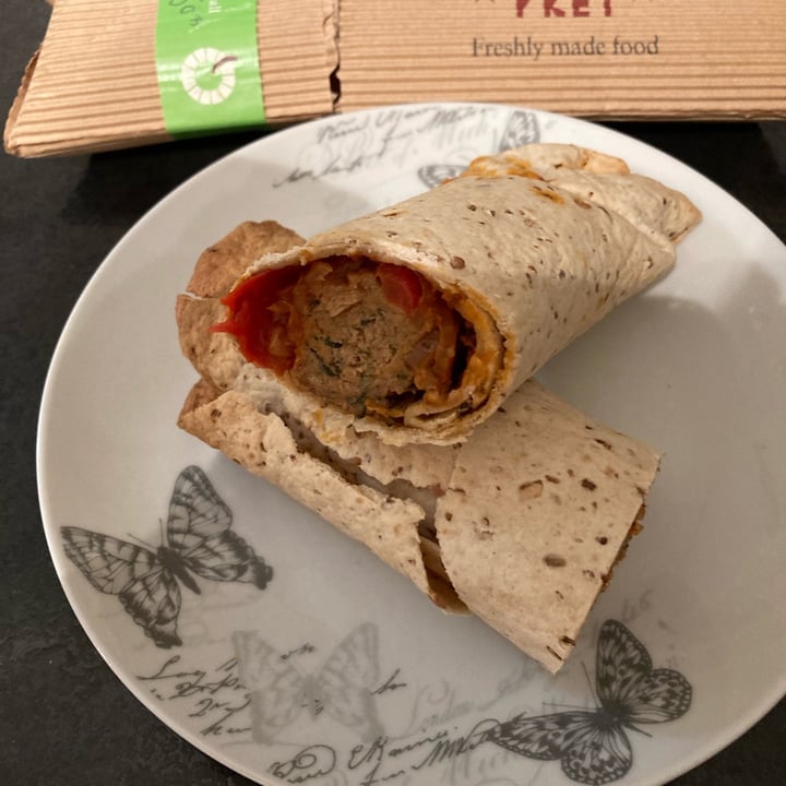 photo of Pret A Manger Meatless meatball hot wrap shared by @joanne71 on  05 Jan 2022 - review