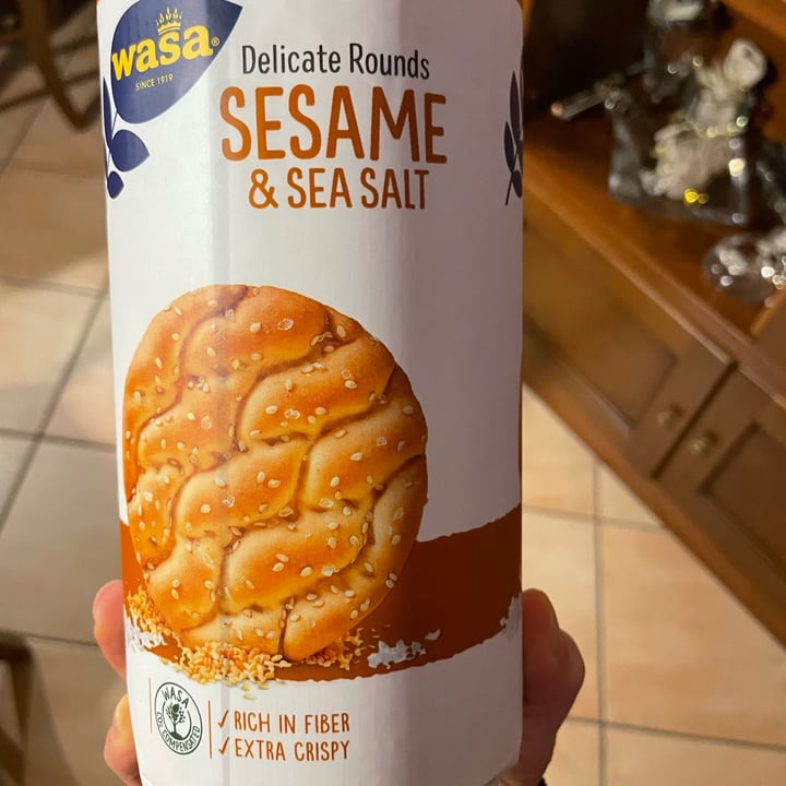 photo of Wasa Delicate rounds sesame e sea salt shared by @alicemarcolini on  19 Mar 2022 - review